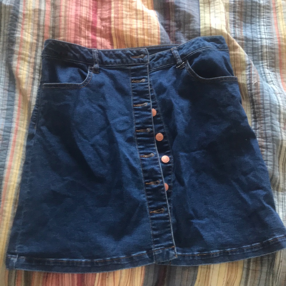 HOST PICK CUTE F21 JEAN SKIRT